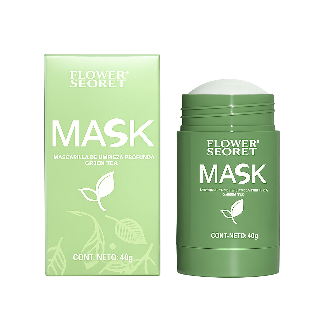 Mascarilla Natural Limpiadora te verde